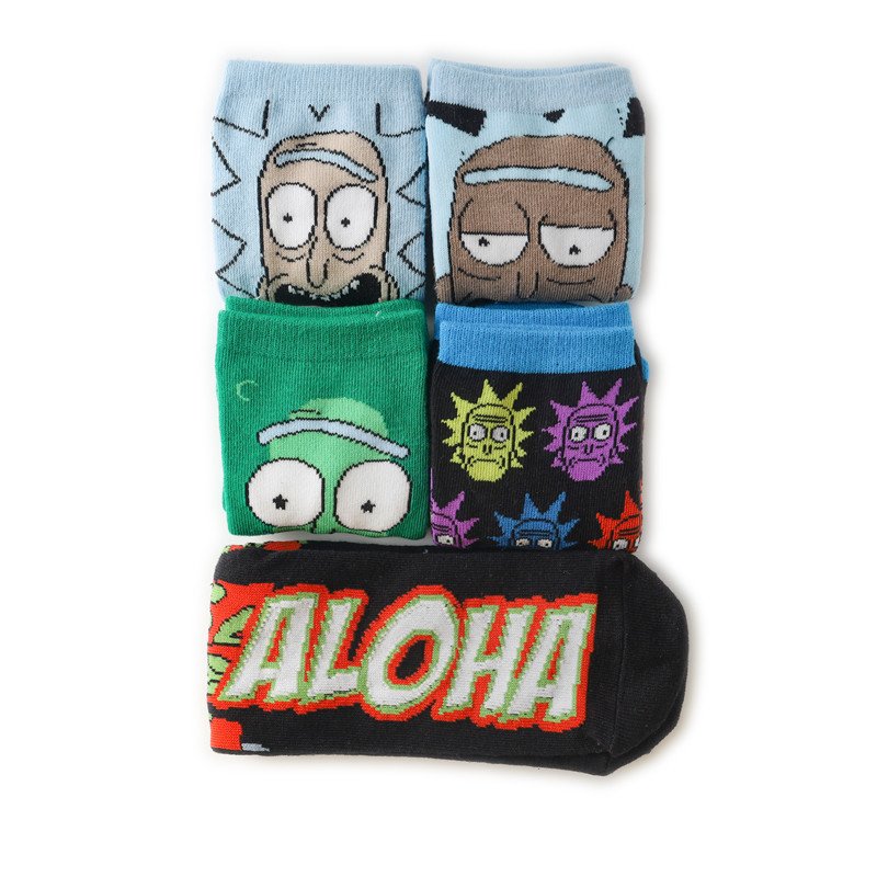 Anime Cartoon Character Personality Trendy Cotton Socks - Image 2