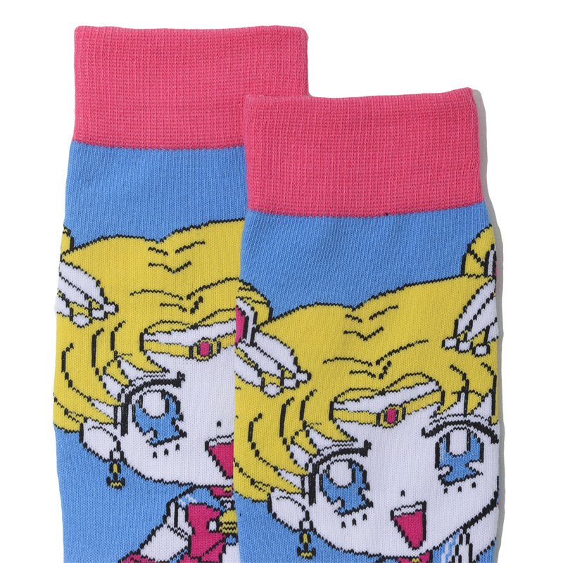 Sailor Moon Anime Girl Socks - Image 2