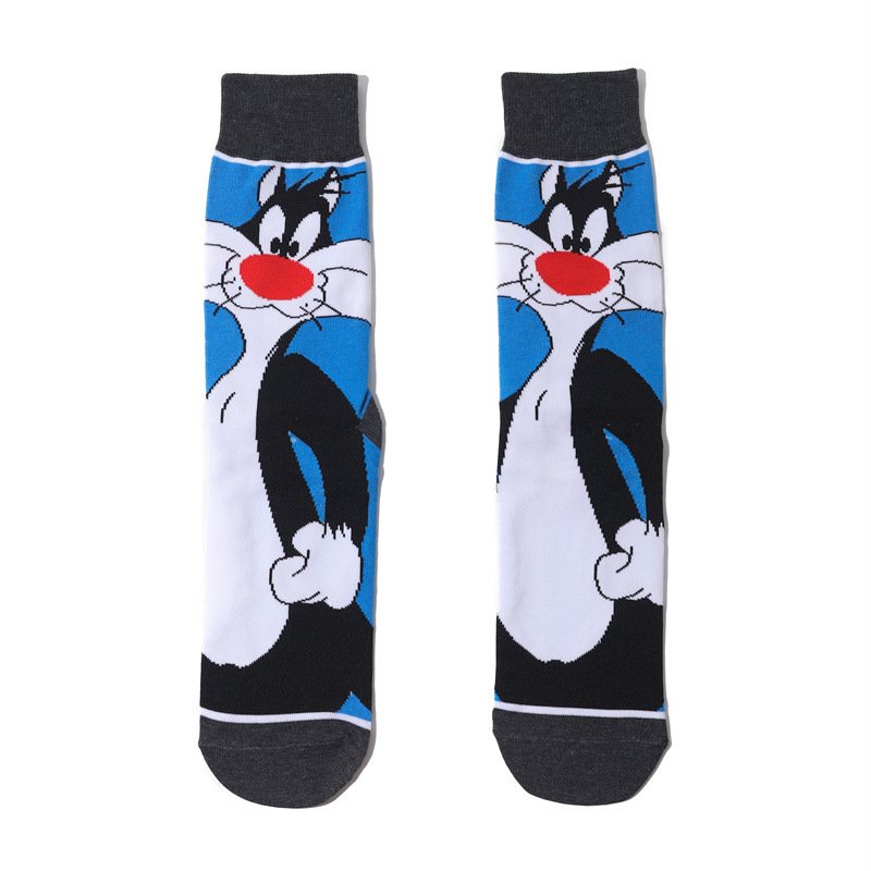 Duffy Duck Comic long stockings for men and women - Image 2