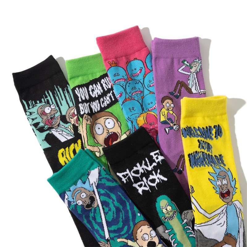 Animated trend comic cotton socks - Image 5