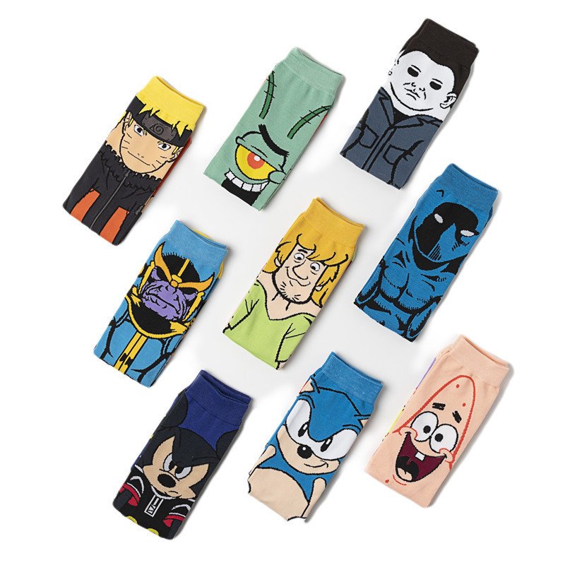 Cartoon and Anime Trendy Socks - Image 6