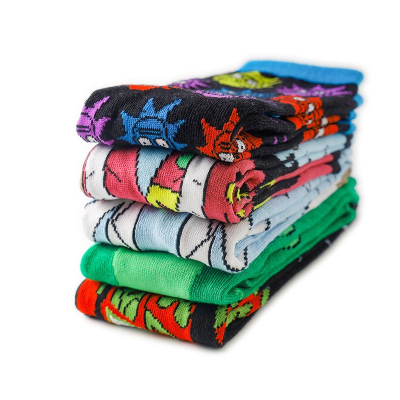 Anime Cartoon Character Personality Trendy Cotton Socks - Image 3