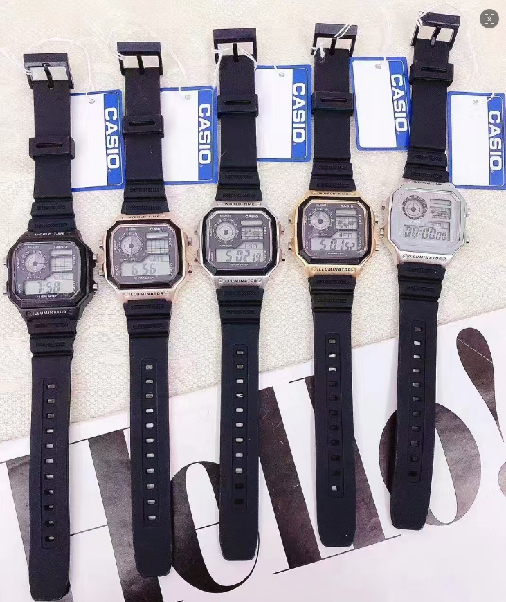 women watch casio