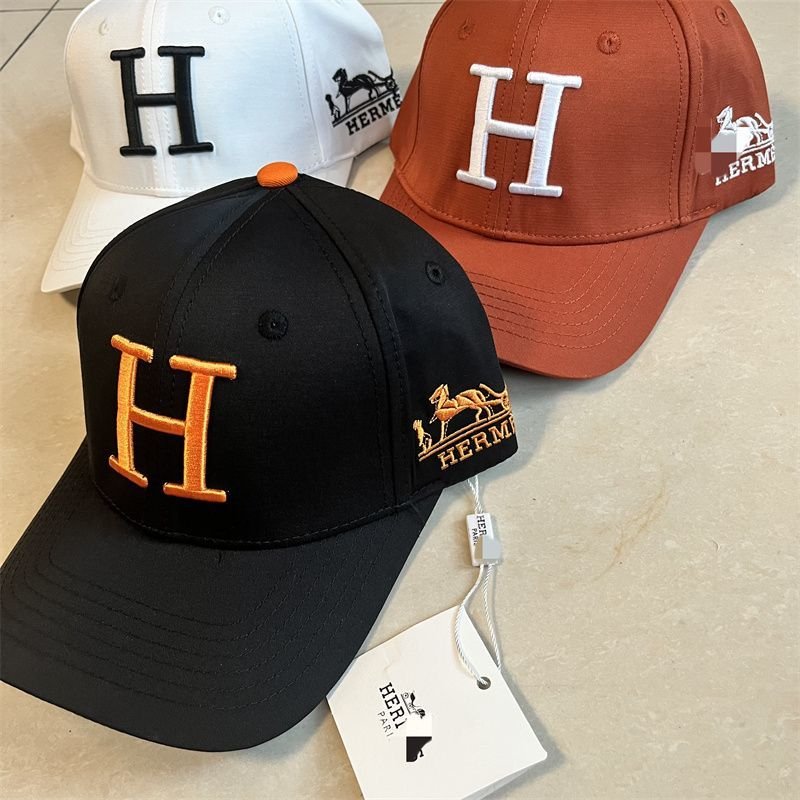 hermes baseball cap