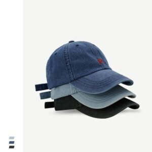 denim baseball cap