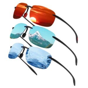 frameless sunglasses