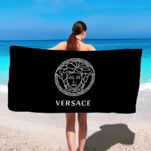Versace beach towel