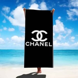 CHANEL beach towel