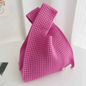 hollowed out handbag