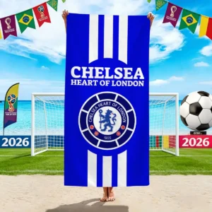 football beach towel