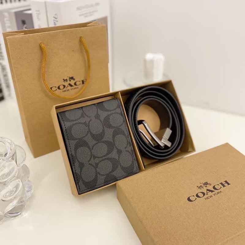 COACH belt wallet