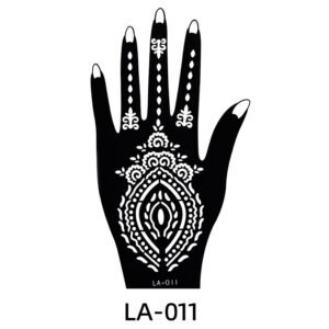hollow tattoo sticker template