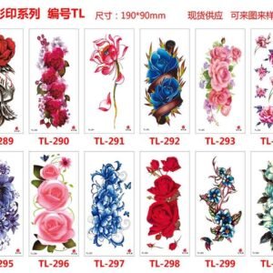 TL series tattoo stickers