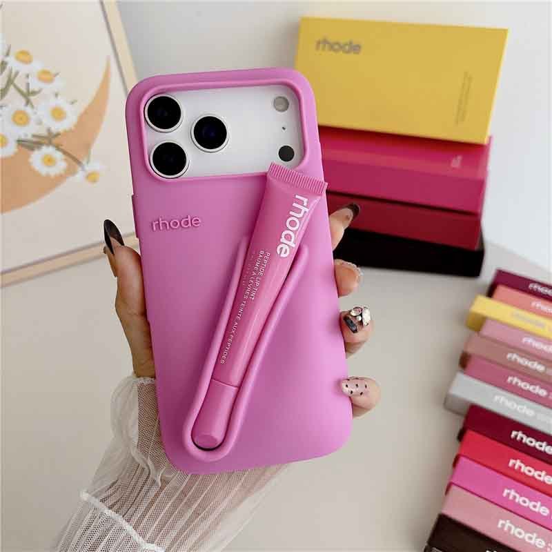 Rhode Lipstick Silicone Phone Case - Image 11
