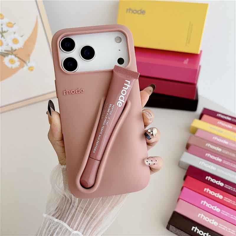Rhode Lipstick Silicone Phone Case - Image 5