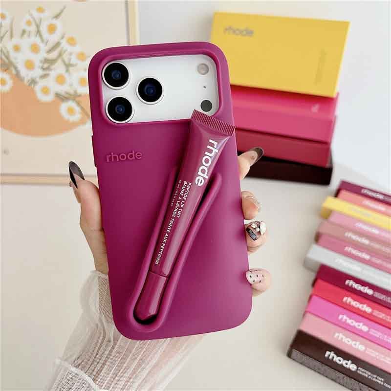 Rhode Lipstick Silicone Phone Case - Image 6