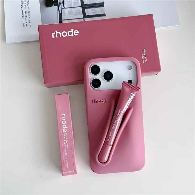 Rhode Lipstick Silicone Phone Case - Image 10