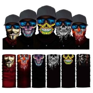 skull headscarf